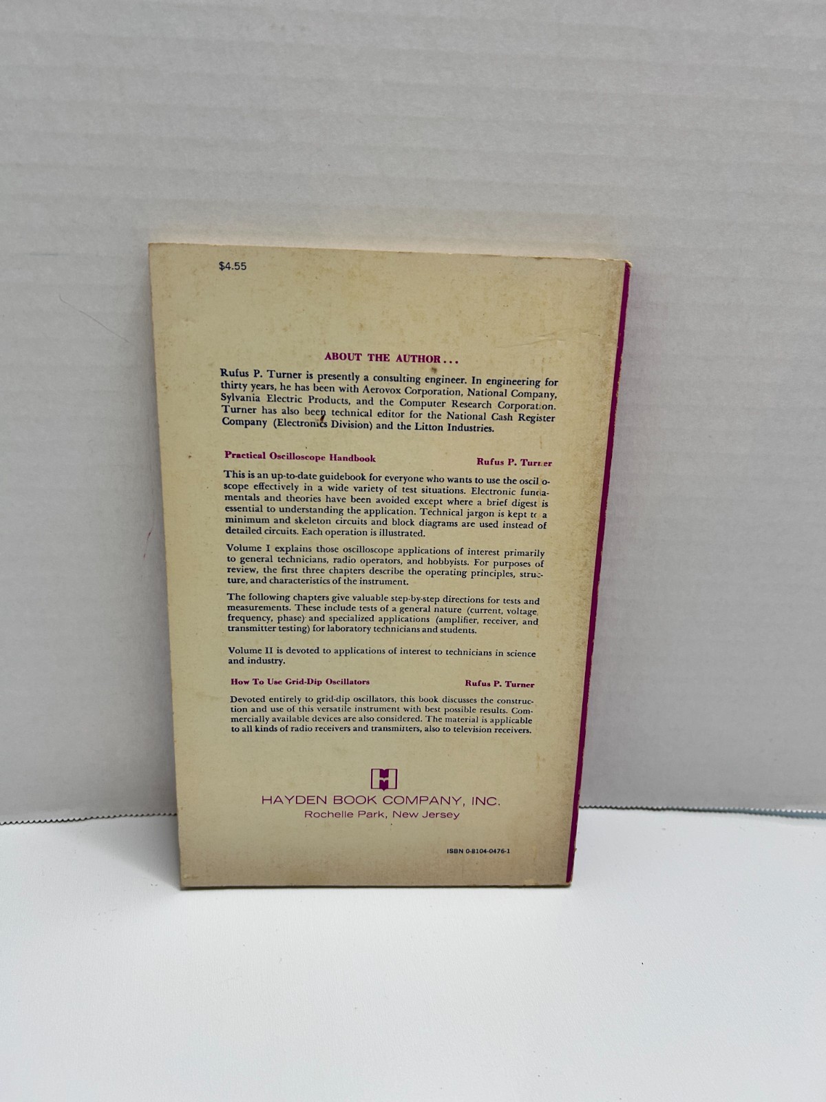 Practical Oscilloscope Handbook Volume 1 Introduction, Basic Tests & Measurement