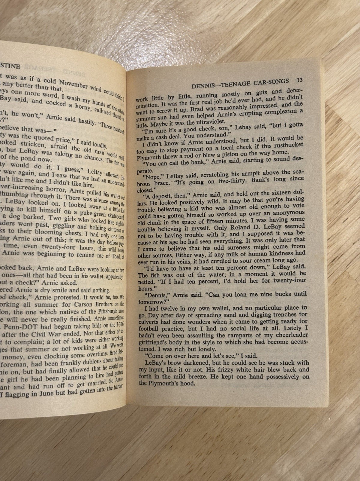 Stephen King Christine New American Library 1st Edition Mass Market Horror 1983