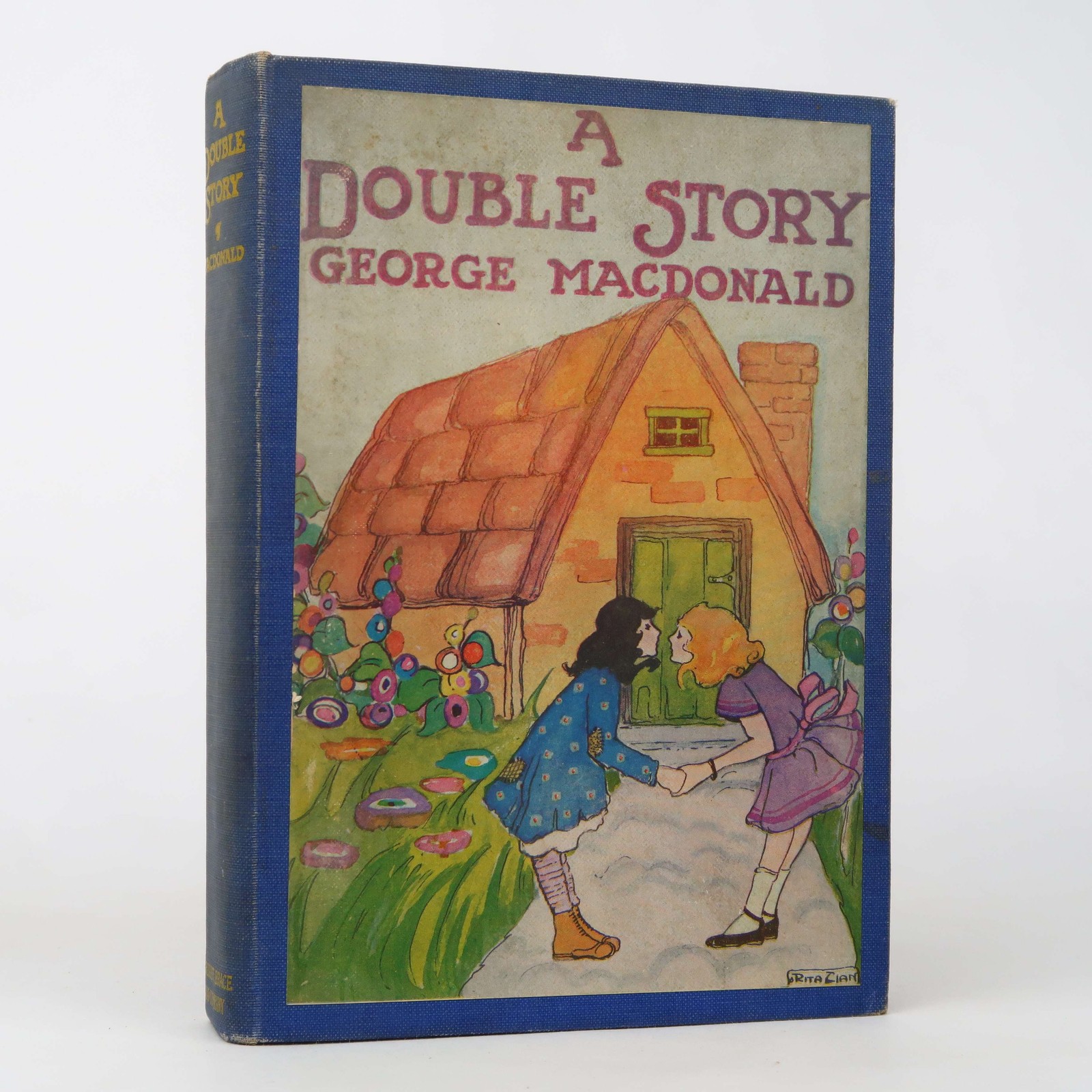 A Double Story by George Macdonald (Harcourt, Brace, & Co) Vintage Hardcover