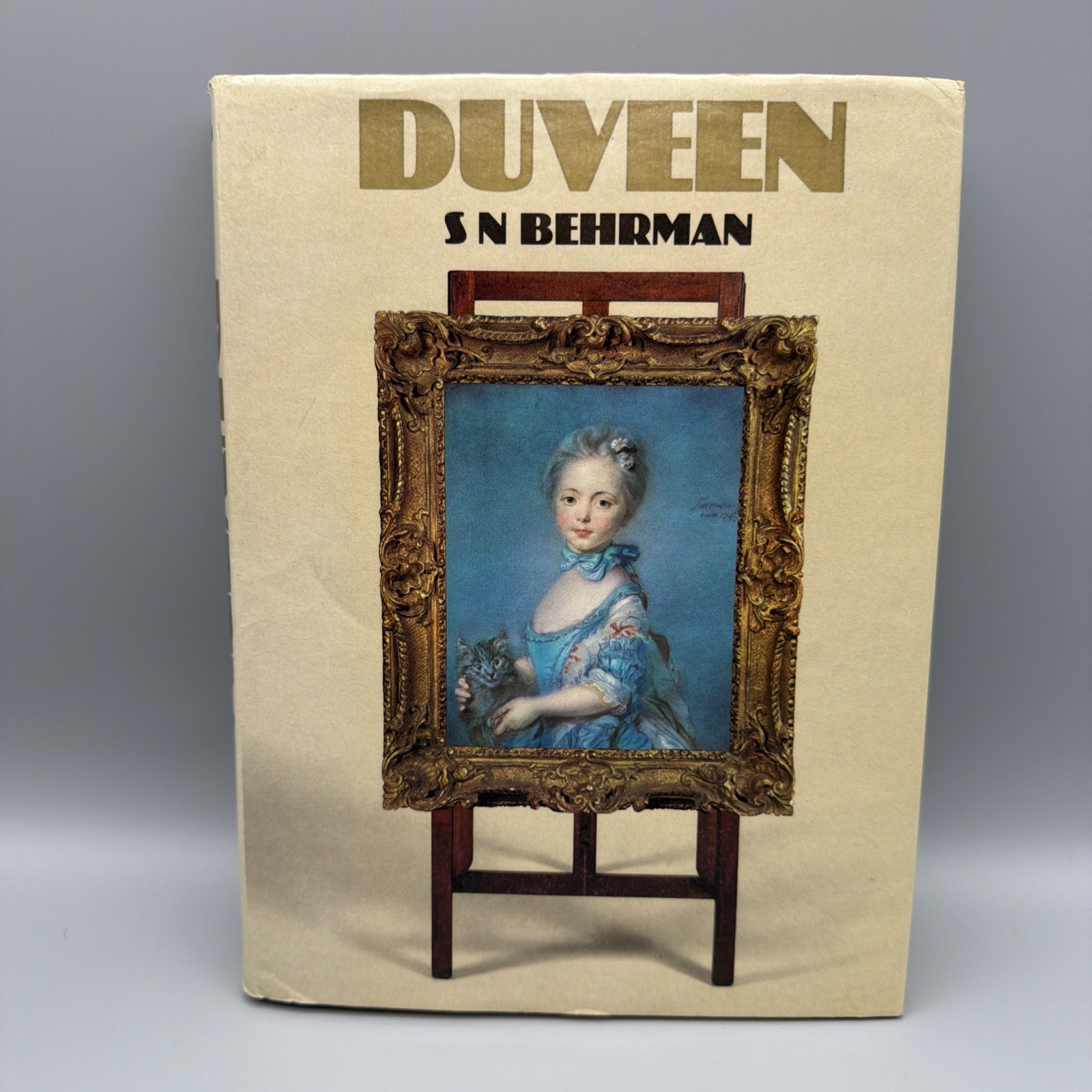 Duveen S N Behrman Art Dealer Biography 1972 UK Hardcover Dust Jacket Weidenfeld