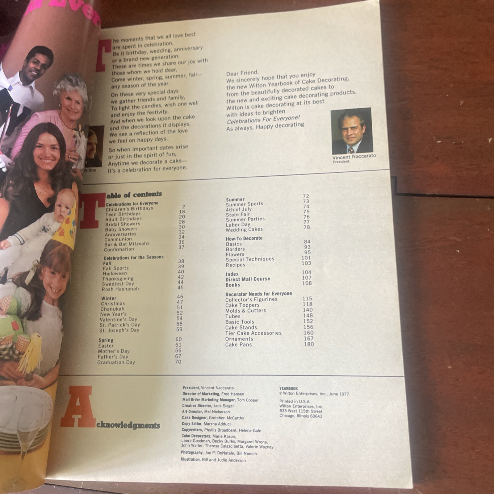 Wilton Yearbook 1978 Cake Decorating. 196 Pages No Marks 1 Owner 11”x8”