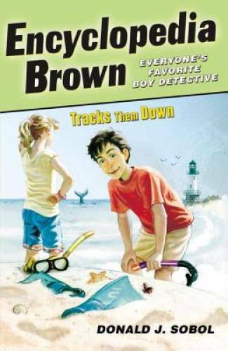 Encyclopedia Brown Tracks Them Down – Paperback By Sobol, Donald J. – GOOD