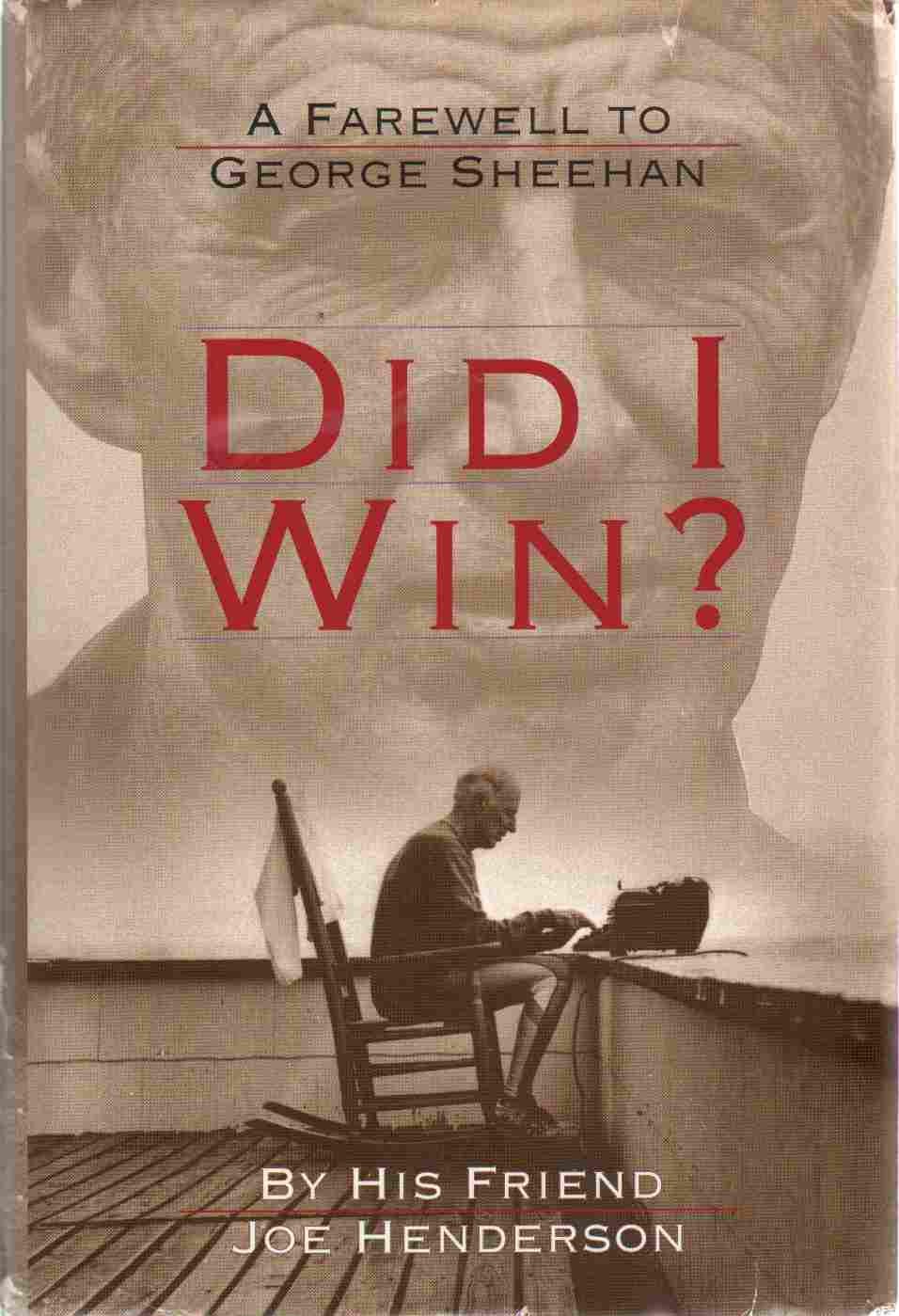 DID I WIN? Henderson, Joe Signed By Author