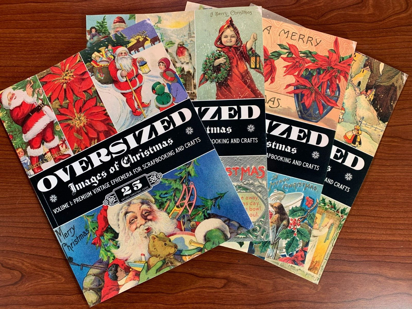 Oversized Images of Christmas Volumes 1-4 BUNDLE Images for Scrapbooking *NEW*