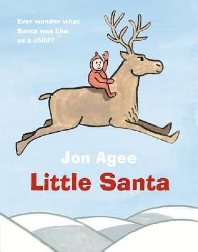Little Santa board book – Board book By Agee, Jon – GOOD