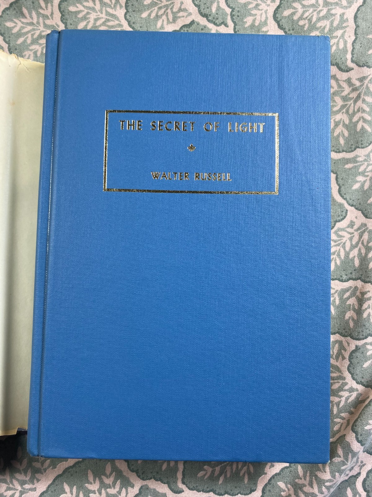 The Secret of Light by Walter Russell Limited Edition 1974