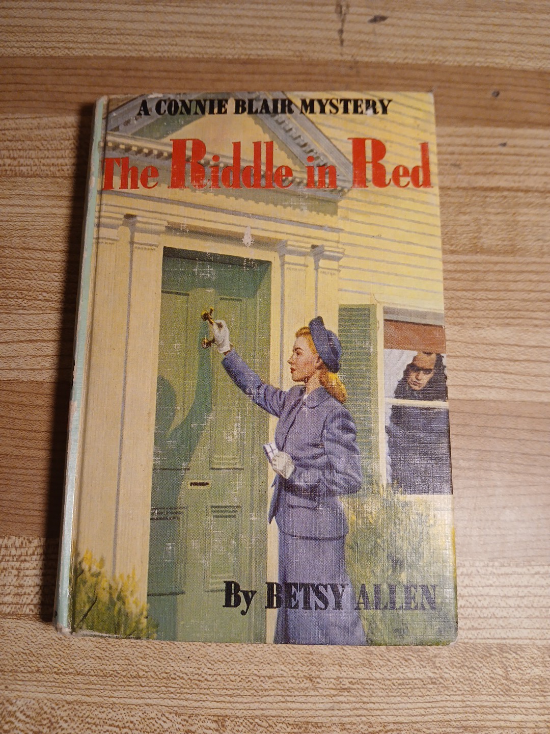 Connie Blair Mystery #2 The Riddle In Red By Betsy Allen