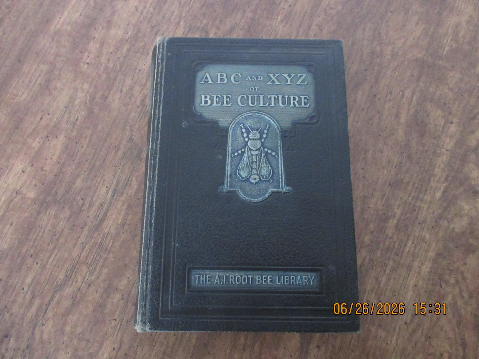 1954 ABC And XYZ Of Bee Culture, 30th Edition. A.I. Root Library.