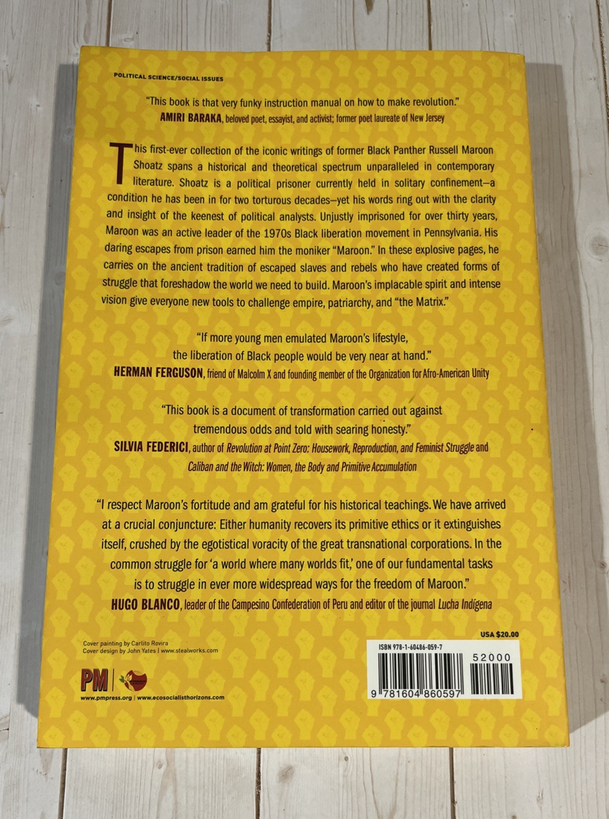 Maroon The Implacable Writings Of Russell Maroon Shoatz Black Panthers 2013 TPB