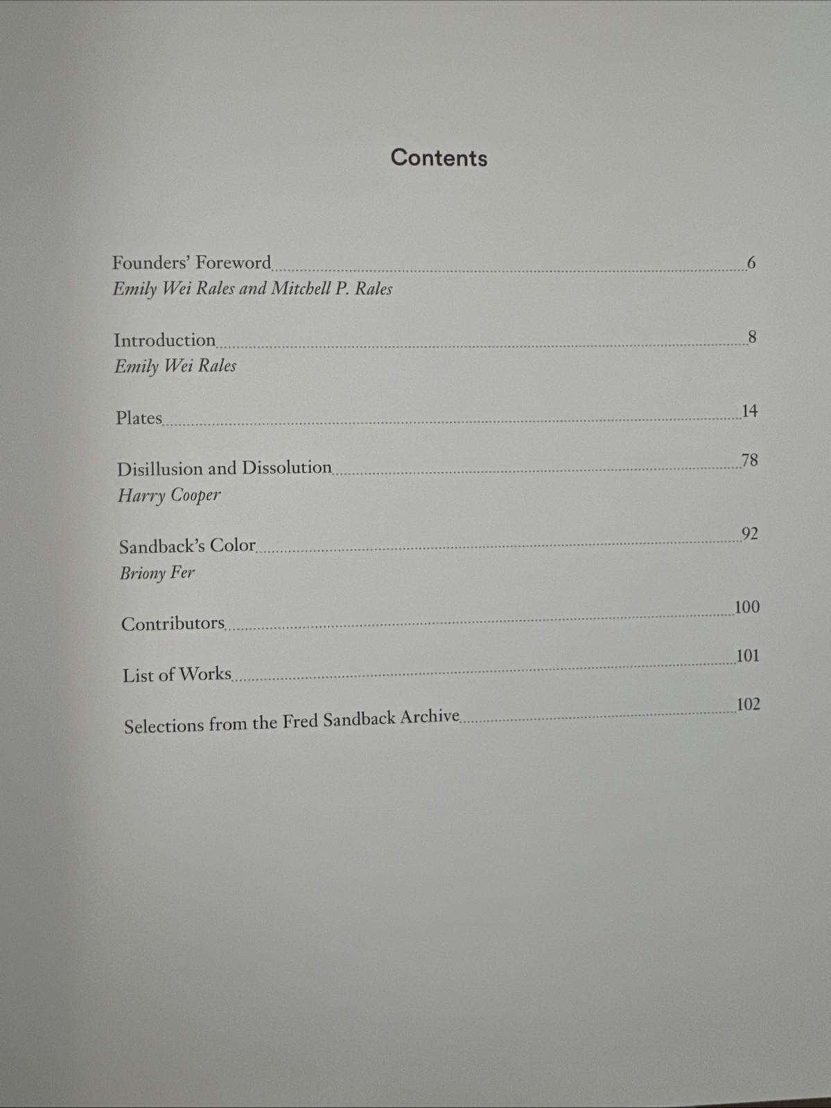 Fred Sandback: Light, Space, Facts – Hardcover, by Rales Emily No Dusk Jacket