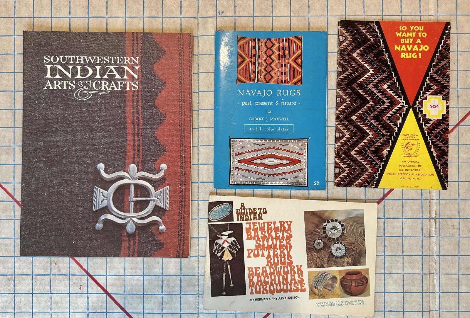 Patterns and Sources of Navajo Basket Weaving Posts Rugs Navajo Appraisal 1960s