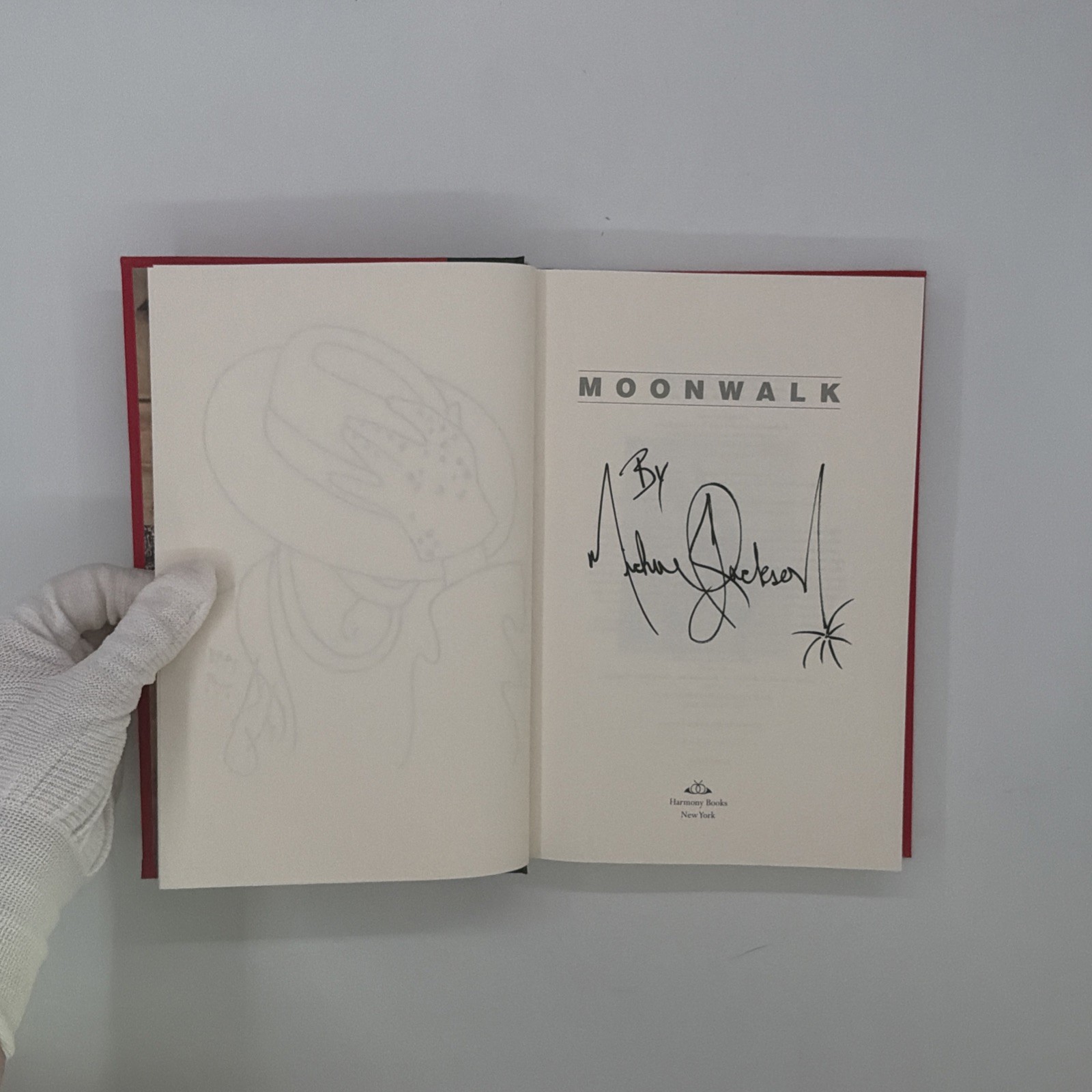 Moonwalk: A Memoir Michael Jackson HCDJ 2009