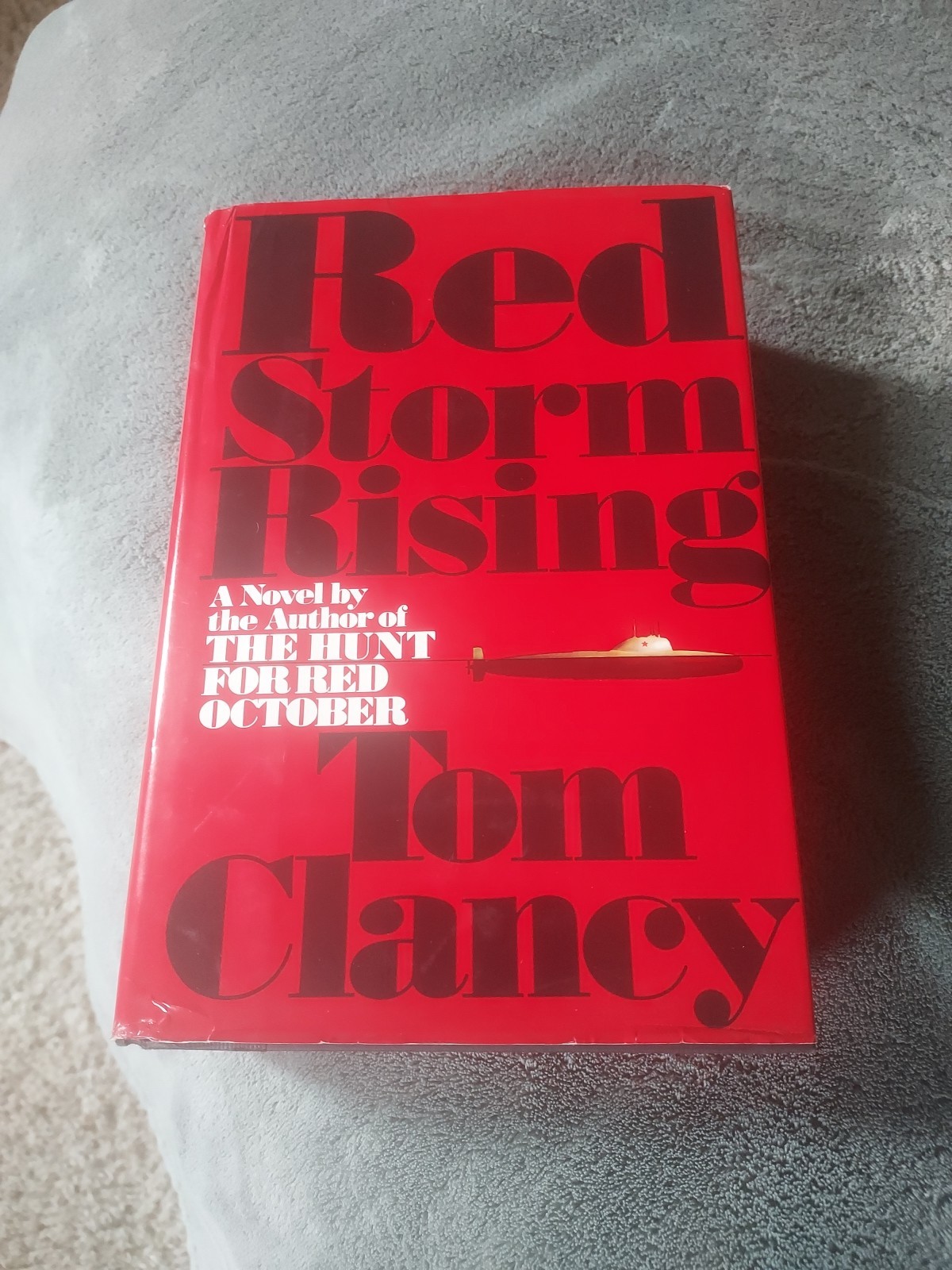 Tom Clancy / Red Storm Rising / Signed Later Printing / G.P. Putnam’s Sons 1986
