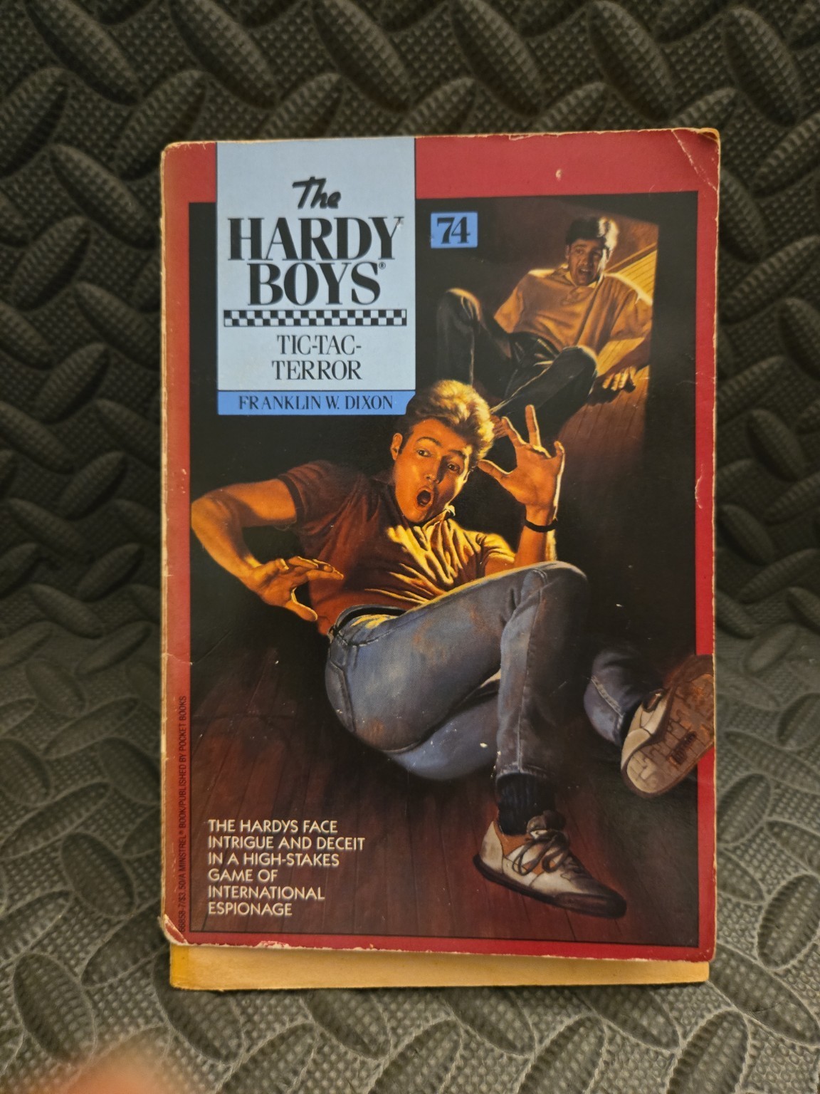 Lot of 4 Hardy Boys Paperback Books #74 #95 #97 #106 Franklin W. Dixon Vintage