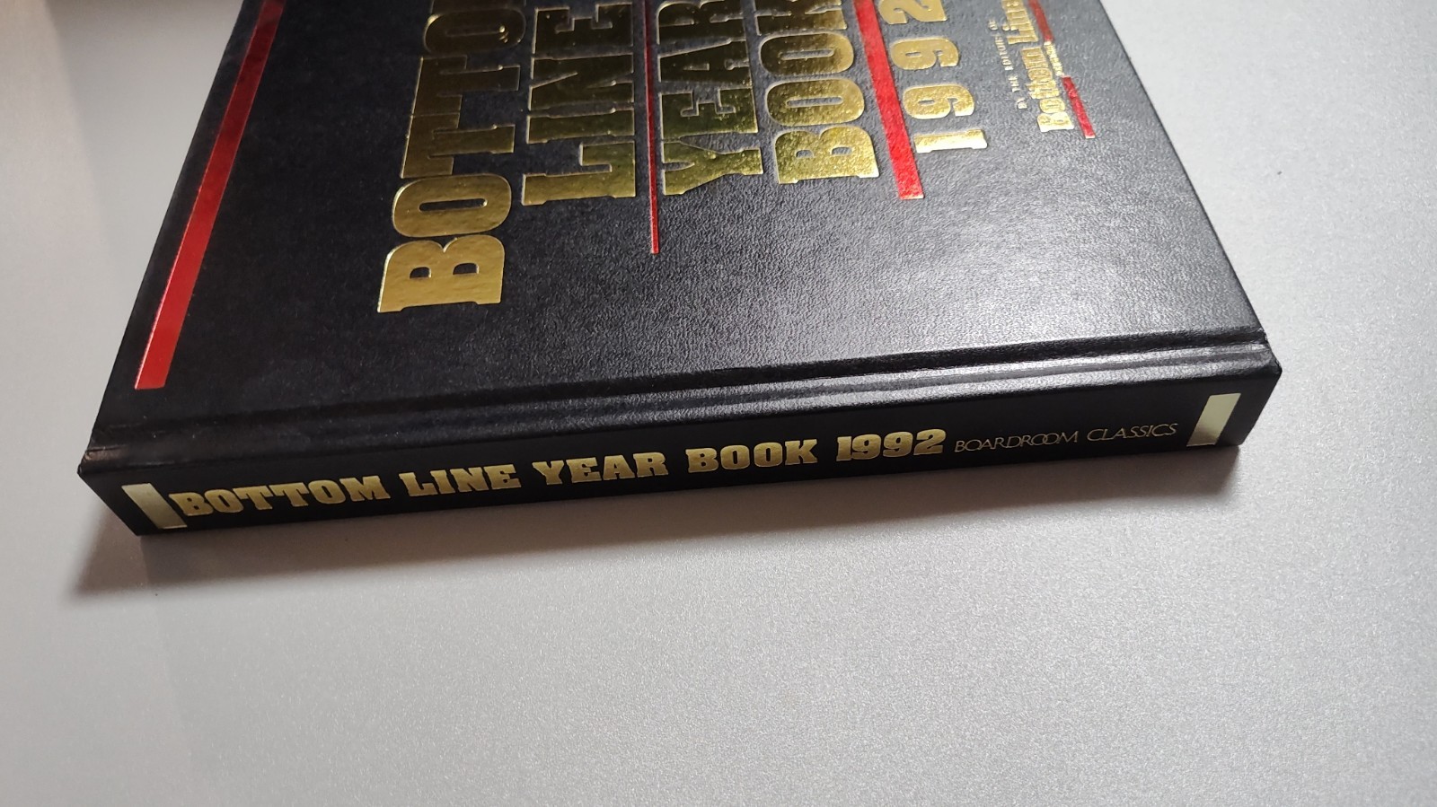 Bottom Line Yearbook 1992 first Edtion