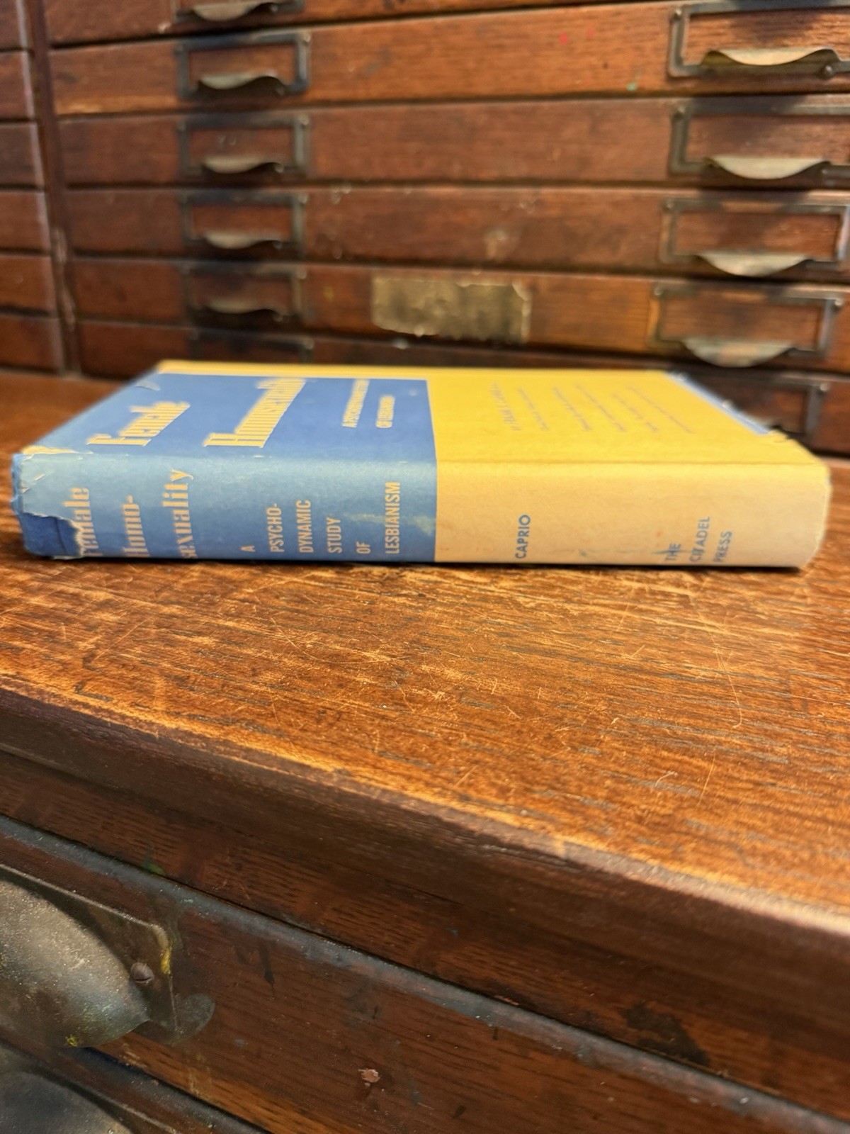 Female Homosexuality: Psychodynamic Study Lesbianism Hardcover Book 6th Vtg MCM
