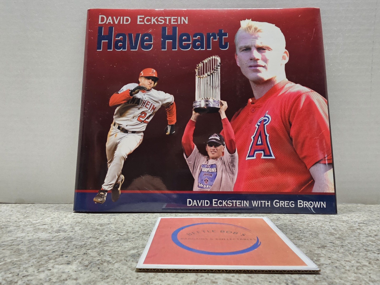 David Eckstein Los Angeles Angels MLB Have Heart Book By Greg Brown