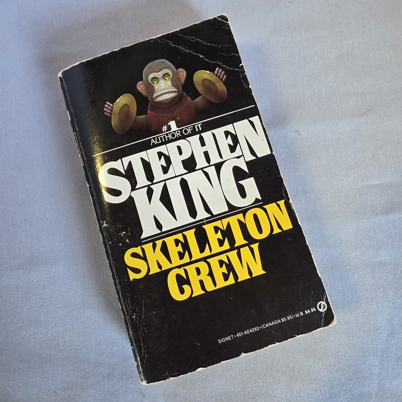 Skeleton Crew by Stephen King, First Signet Printing 1985 Paperback HORROR