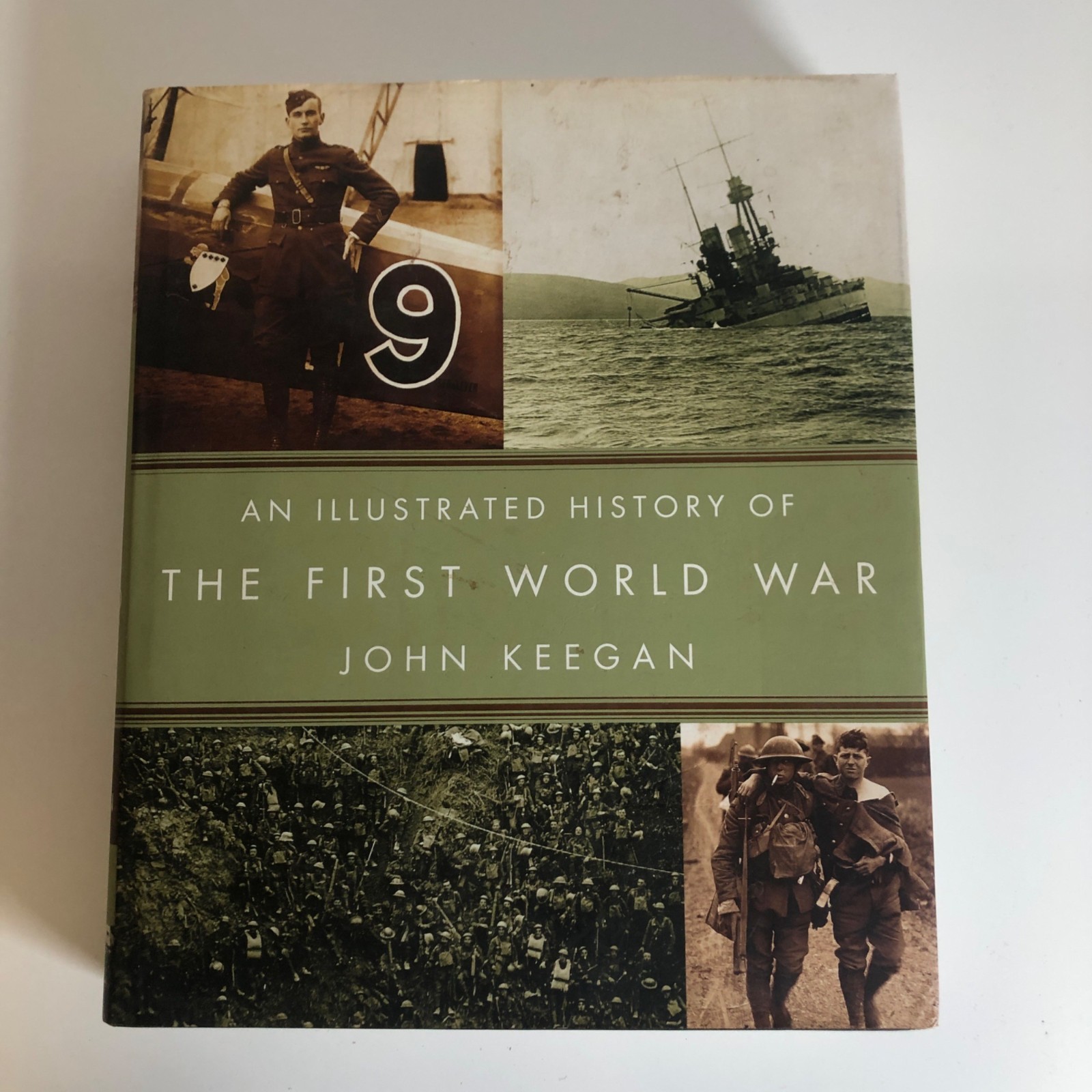 An Illustrated History of The First World War Hardcover Book John Keegan