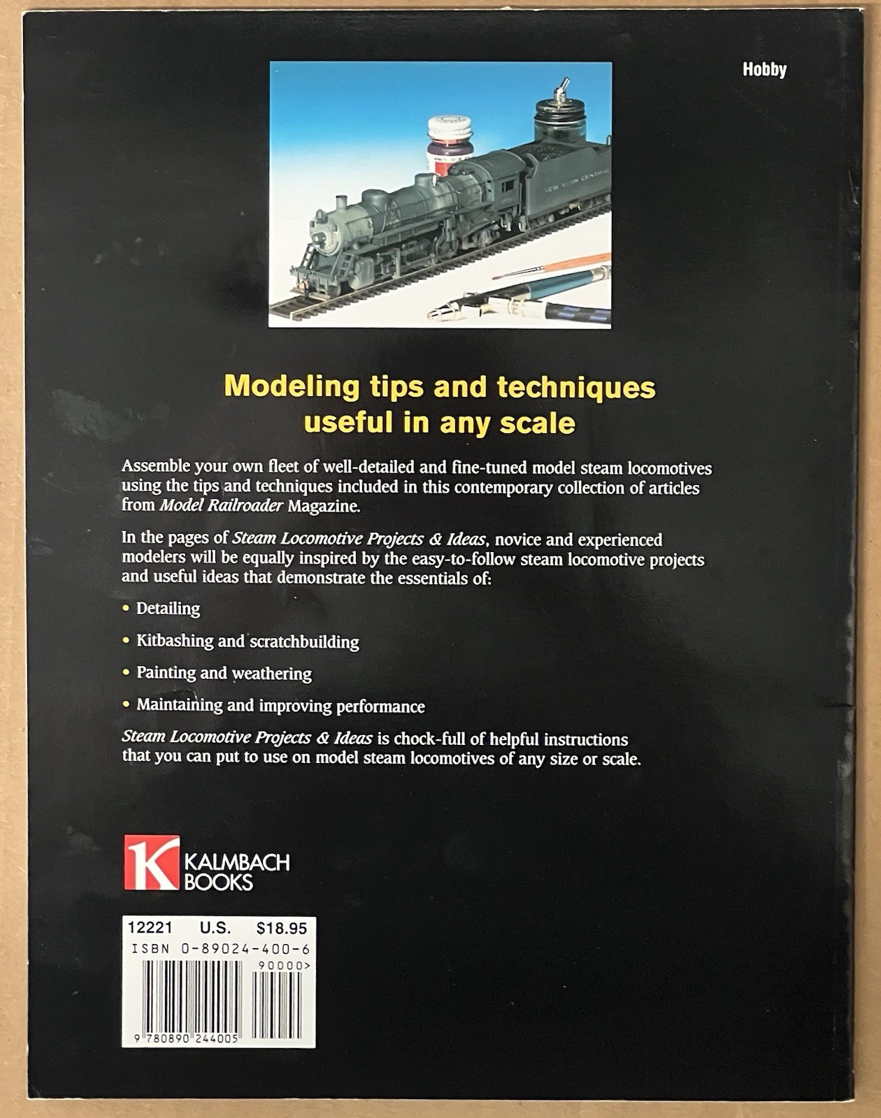 Steam Locomotive Projects & Ideas Model Railroader Books
