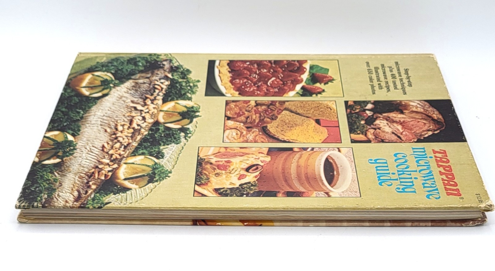 VTG 1979 Tappan Microwave Cooking Guide Hardcover 11.5 x 8.75″
