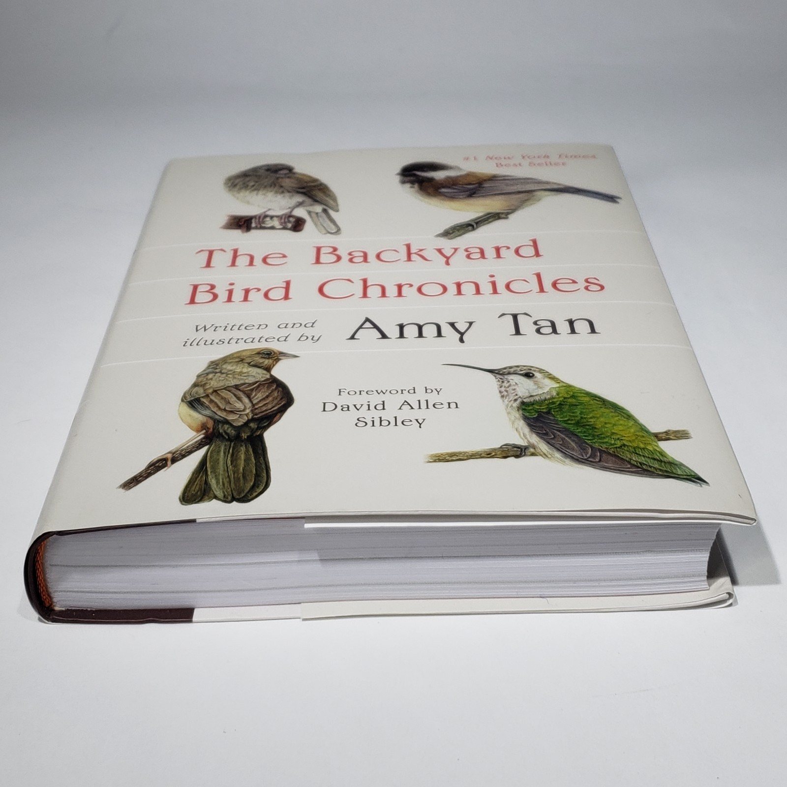 The Backyard Bird Chronicles Amy Tan Dust Jacket