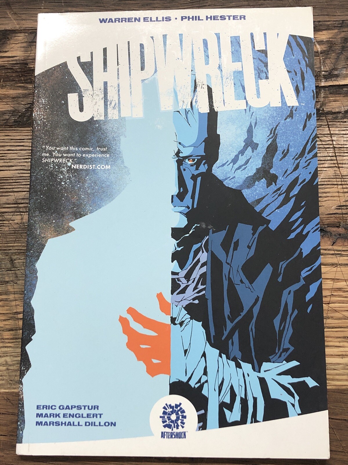 Shipwreck Aftershock by Warren Ellis Phil Hester Artist Paperback