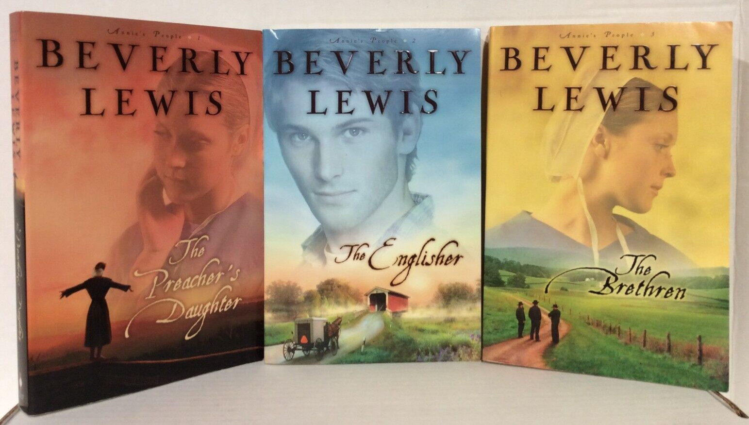 BEVERLY LEWIS Annie’s People Complete Series Lot of 3 – Set