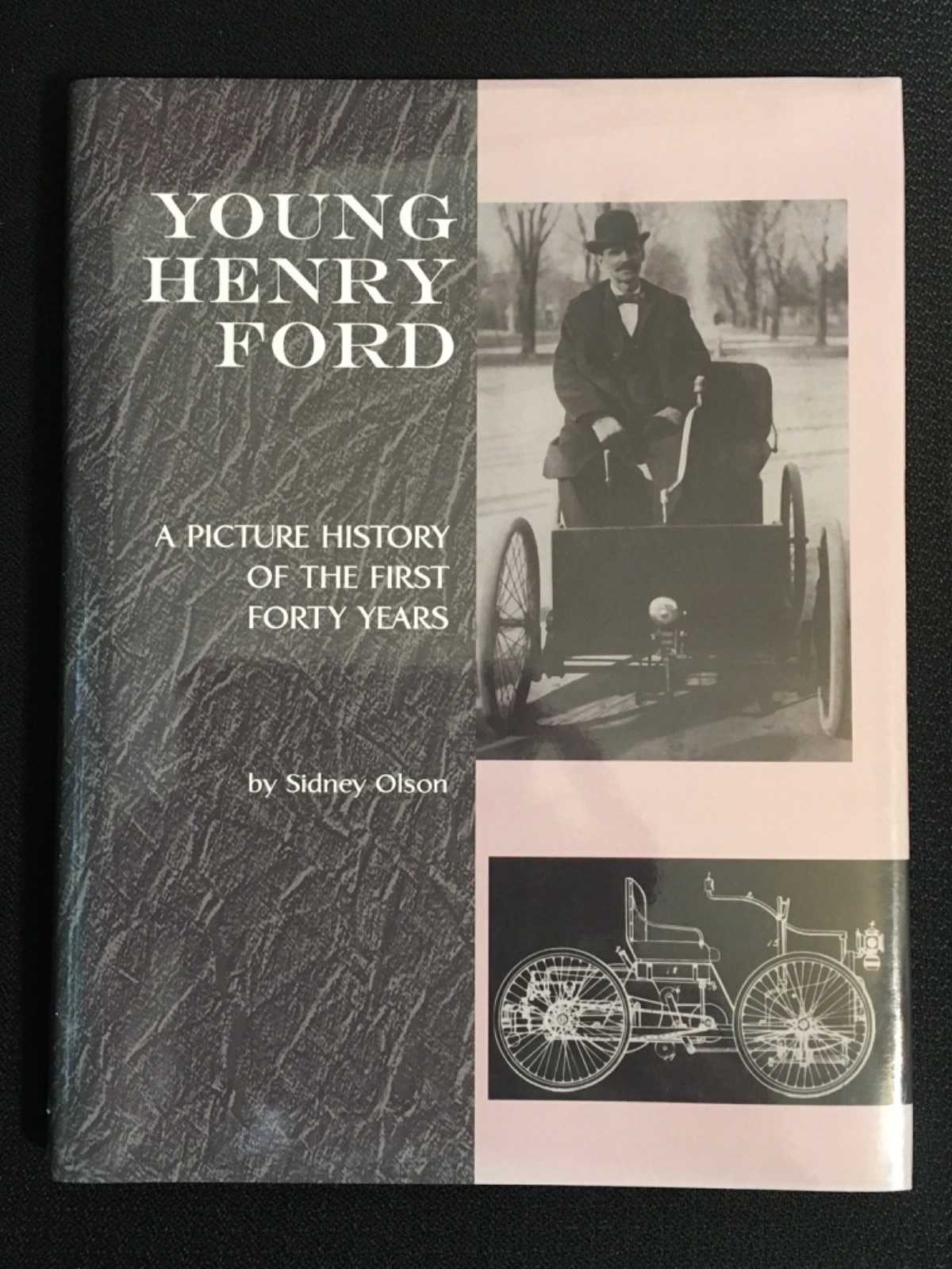 YOUNG HENRY FORD Picture History of the First Forty Years by Sidney Olson MINT