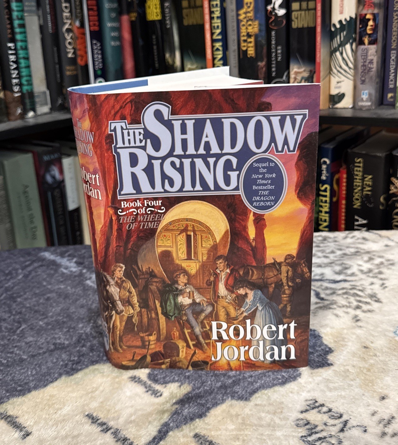The Shadow Rising – Robert Jordan (Hardcover) Later Print, VG+, Full-Sized