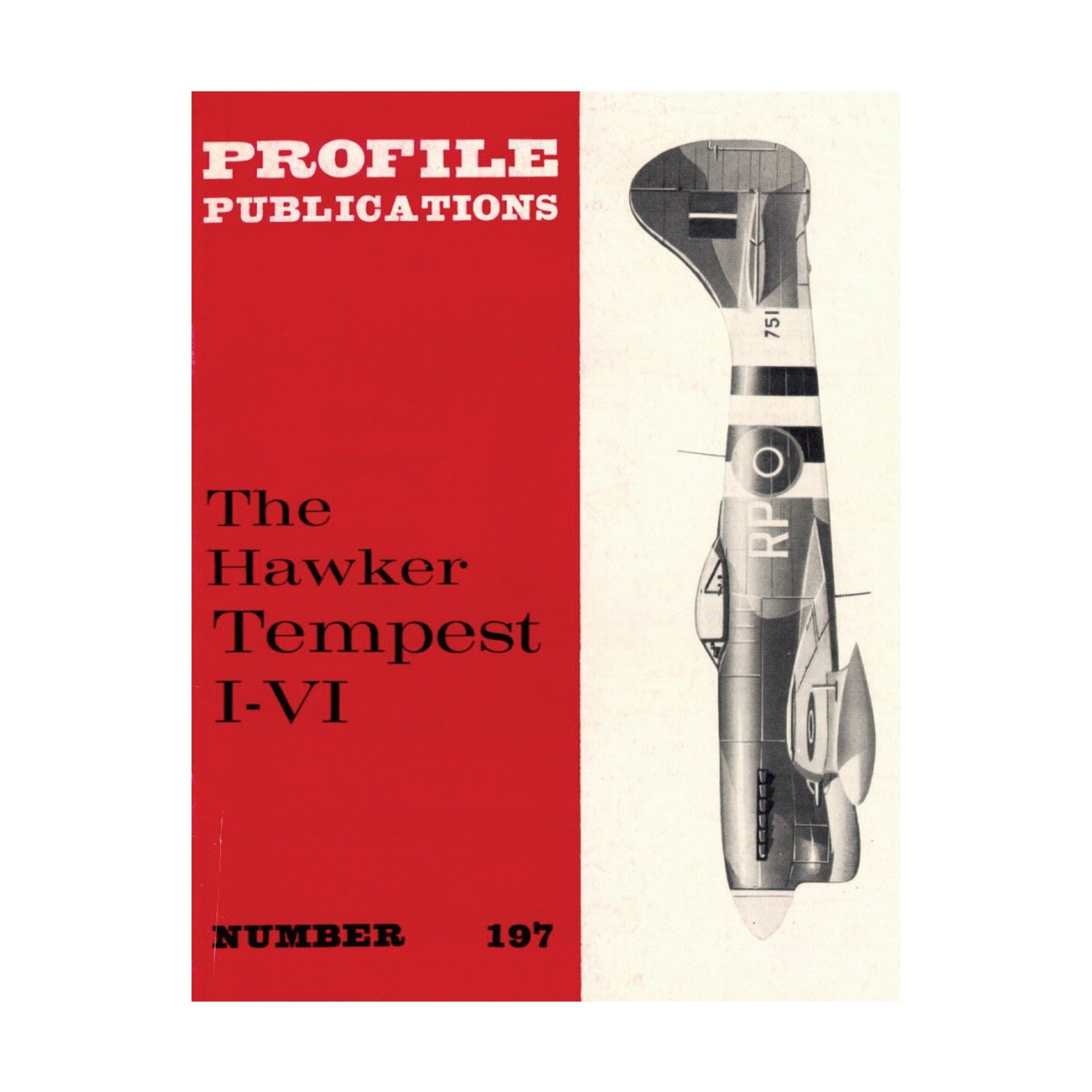 Profile Books Historical Magazine #197 – The Hawker Tempest I-VI VG+