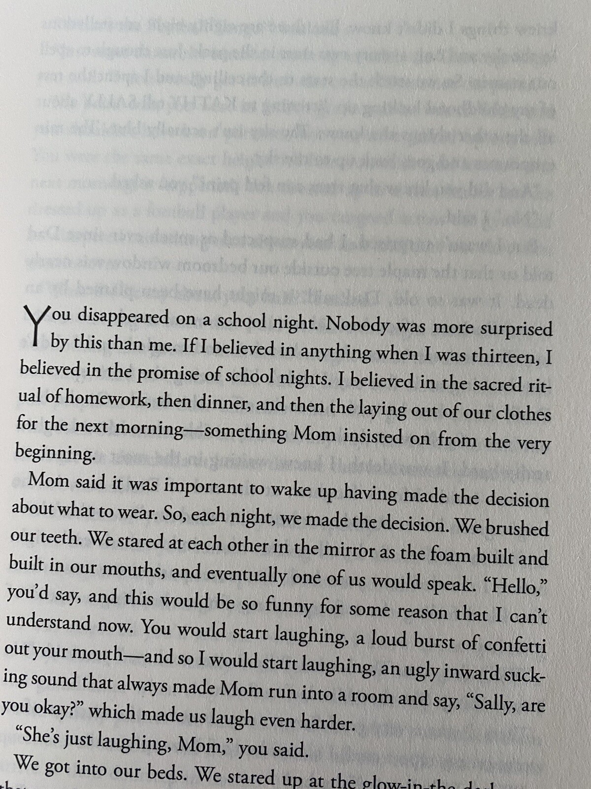 2022 – Notes on Your Sudden Disappearance : A Novel by Alison Espach – Hardcover