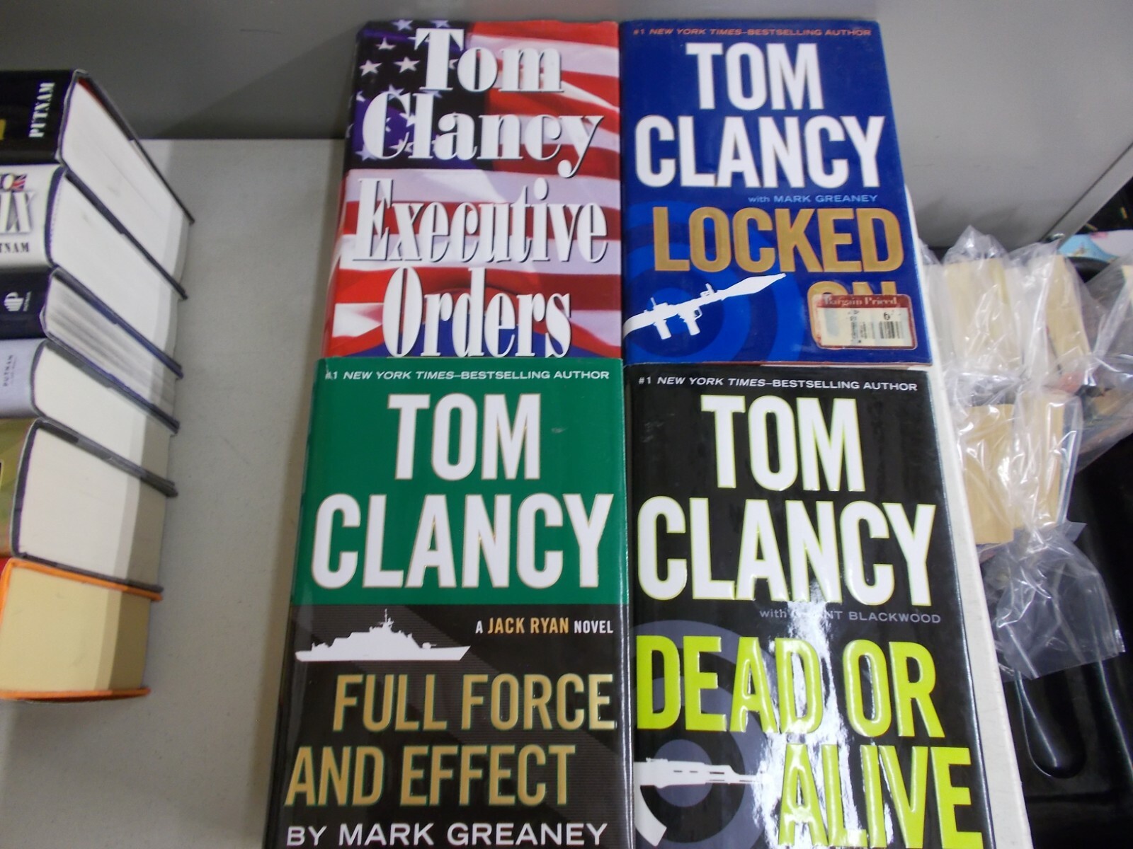 14 TOM CLANCY # HC W/DJ JACK RYAN CHRONICLES JACK RYAN JR STANDALONE ENEMIES