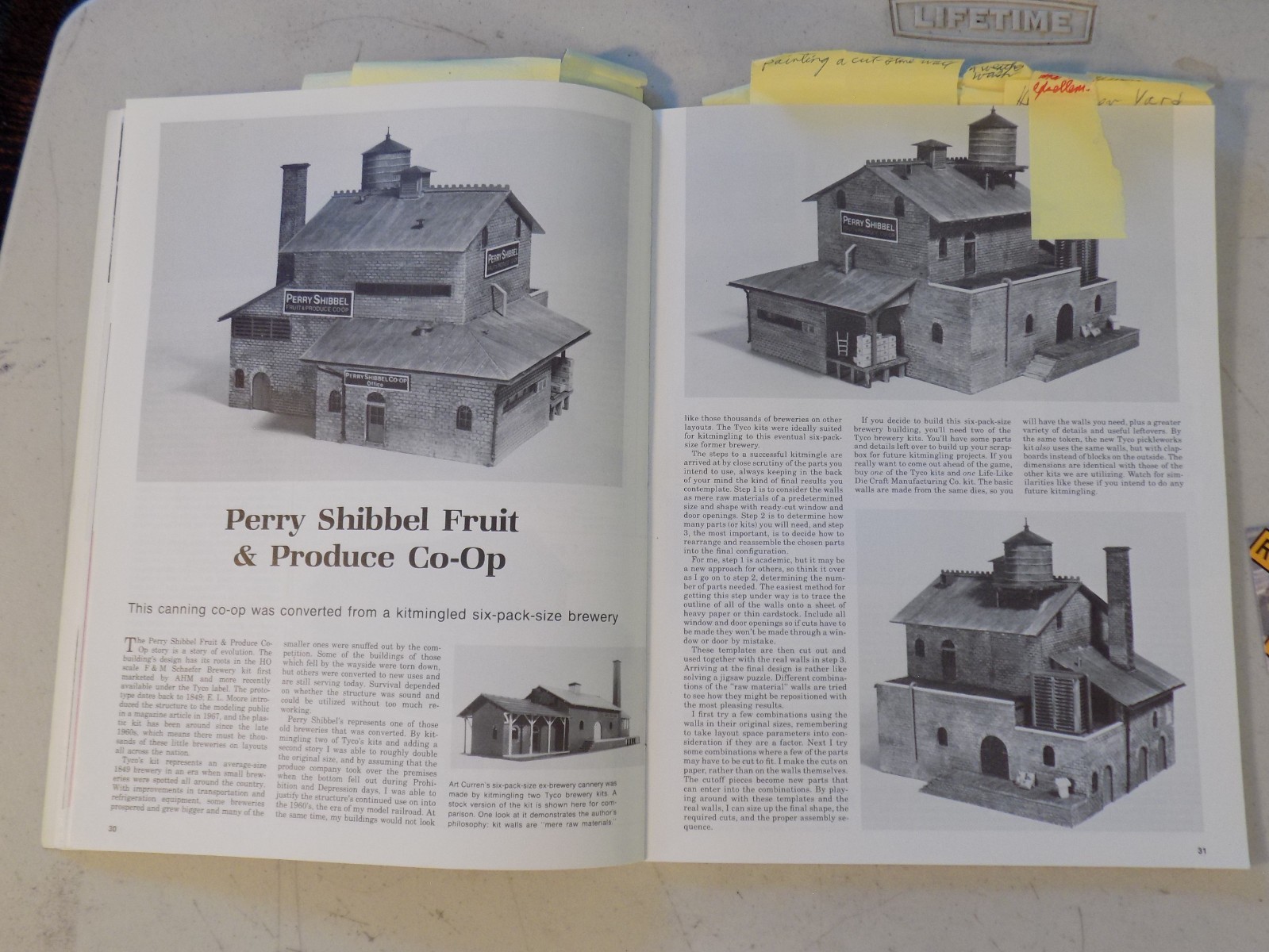 Model Railroader Kitbashing HO Model RR Struct’s Art Curren 1988 76pgs (060621)