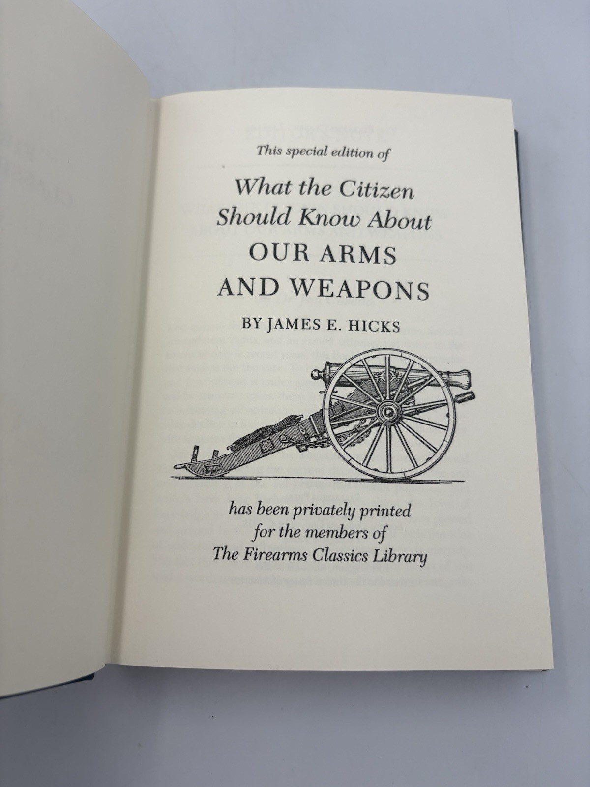 Our Arms and Weapons by Hicks (2012) Special Edition Gilded Leather Bound