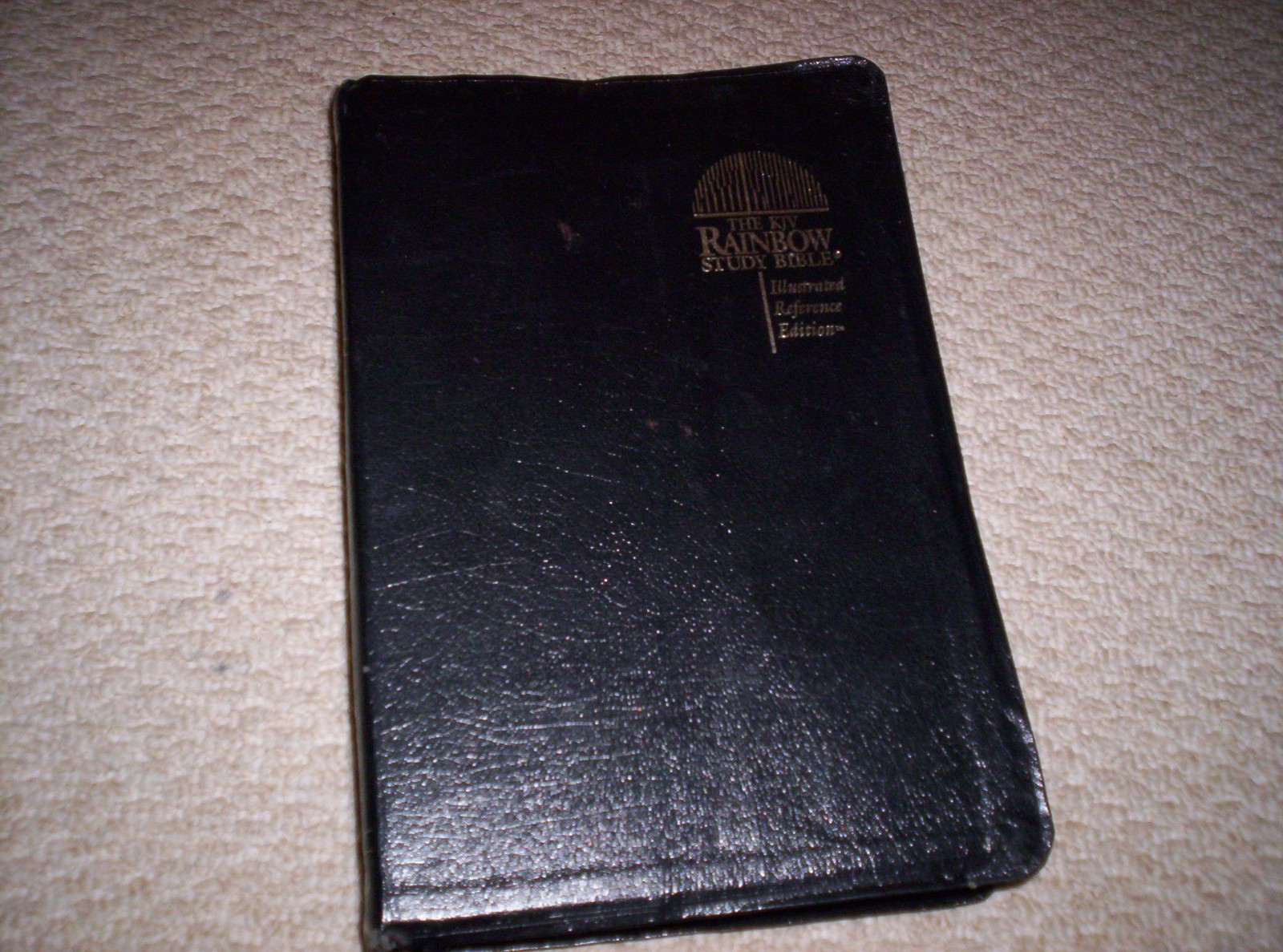 The RAINBOW STUDY BIBLE–COLOR CODED BOLD Line KJV 1998–Tab Index