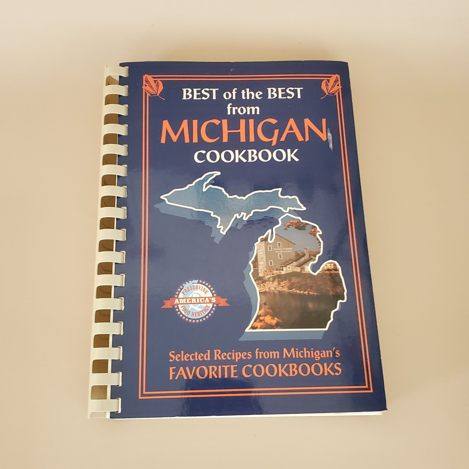 1996 Best Of The Best From Michigan Cookbook Recipe Book 286 pages
