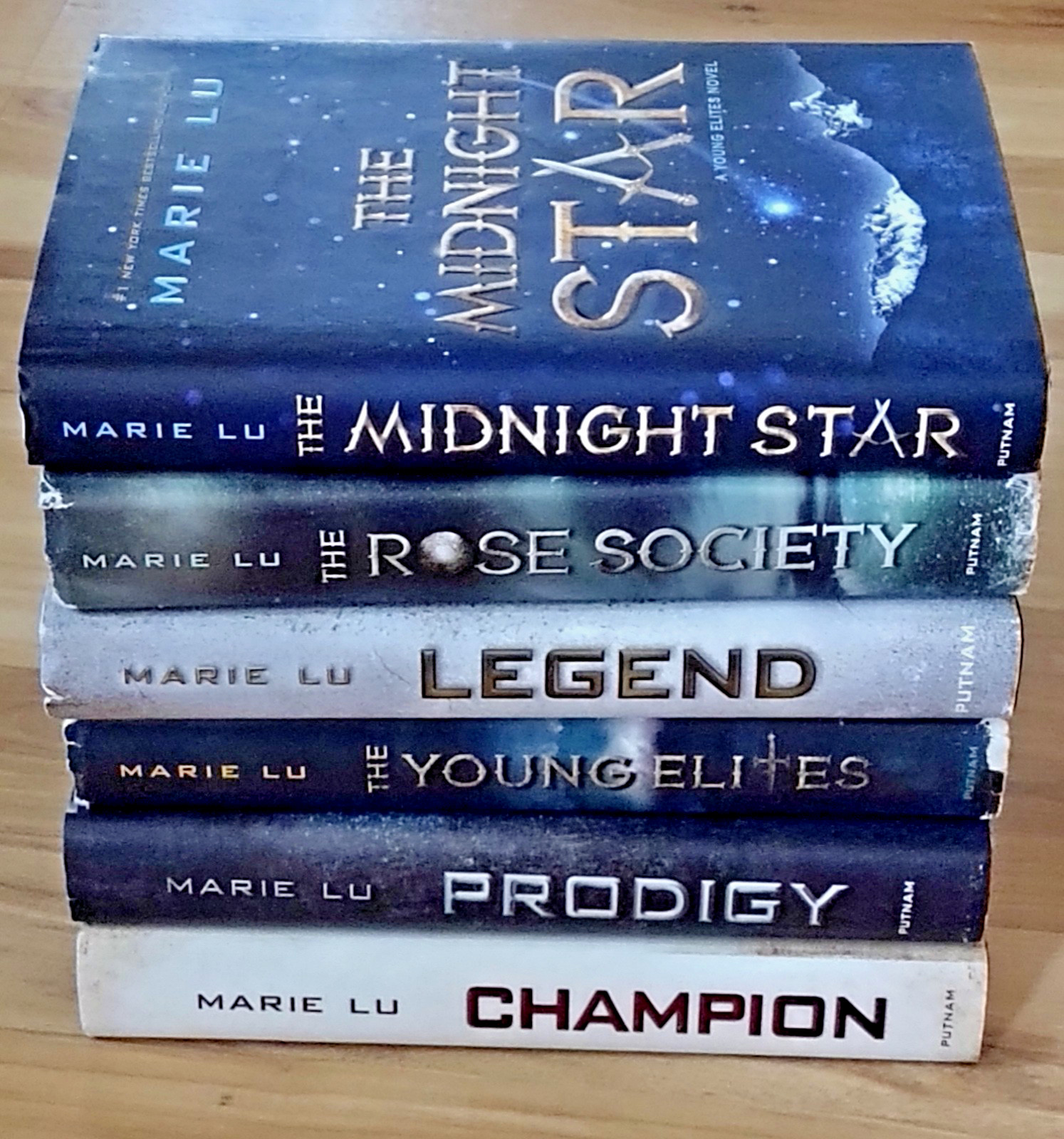 Marie Lu Legend Trilogy Lot 2 Signed Rose Society Midnight Star + 4 Hardcover 6