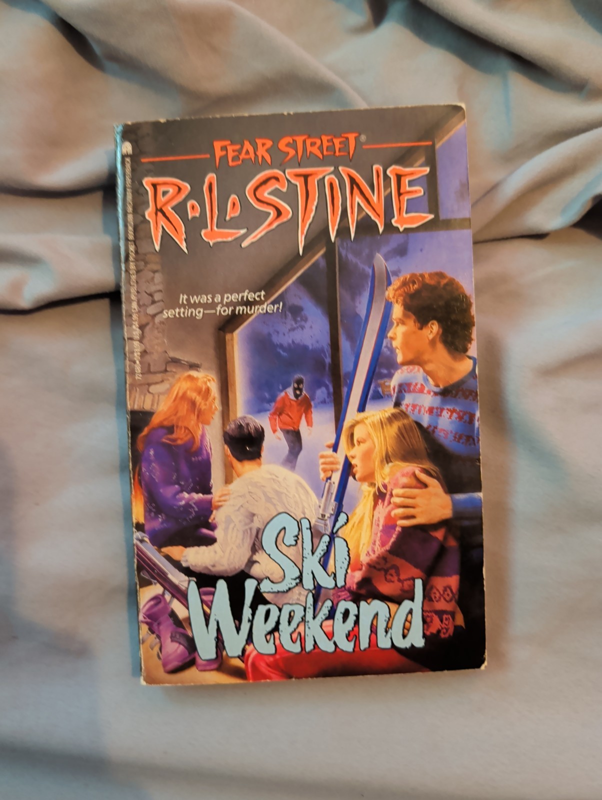 R L Stine Fear Street Ski Weekend c1991