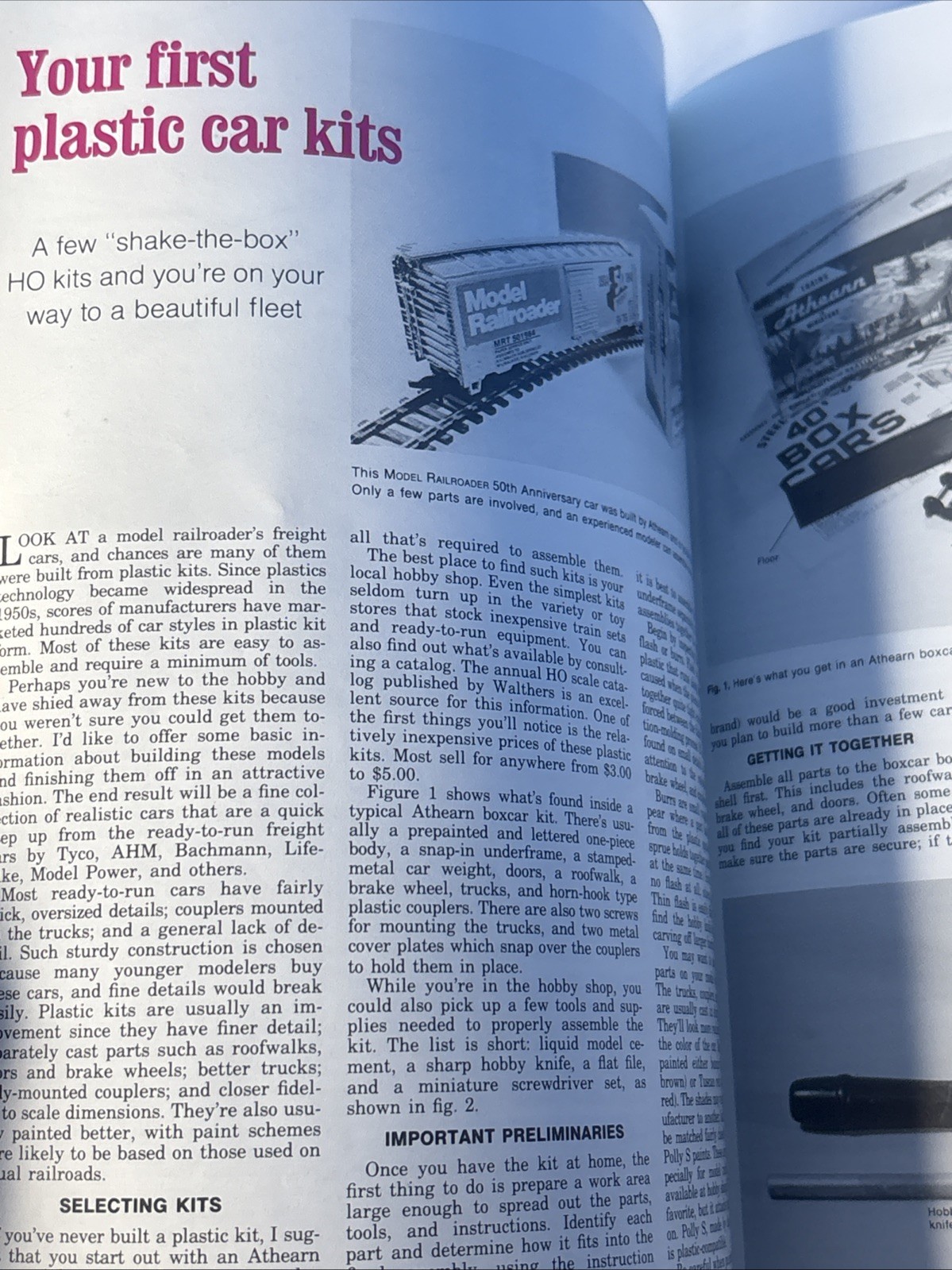 Practical Guide To HO Model Railroading from Model Railroader Magazine 1996 FS