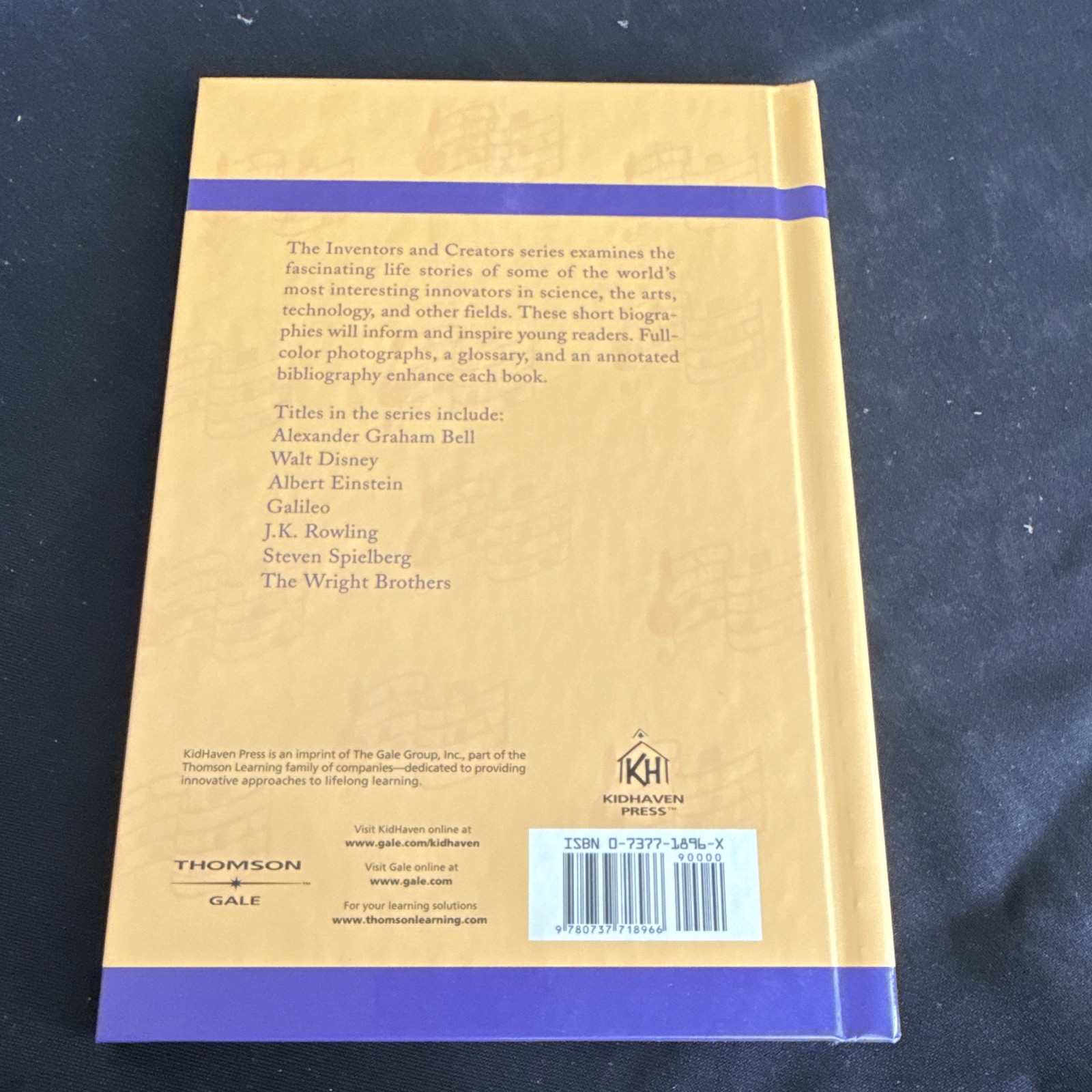 Inventors and Creators: Mozart Boekhoff & Kallen HC 2003 Cengage 48p