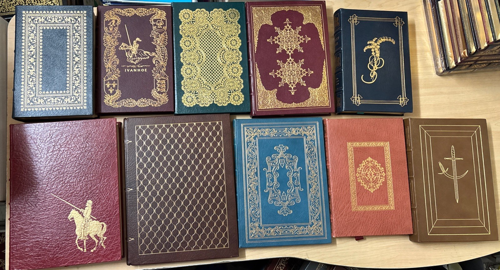 Lot 125 Easton Press 100 Greatest Books Ever Written Complete Set ALL 25 EXTRAS!