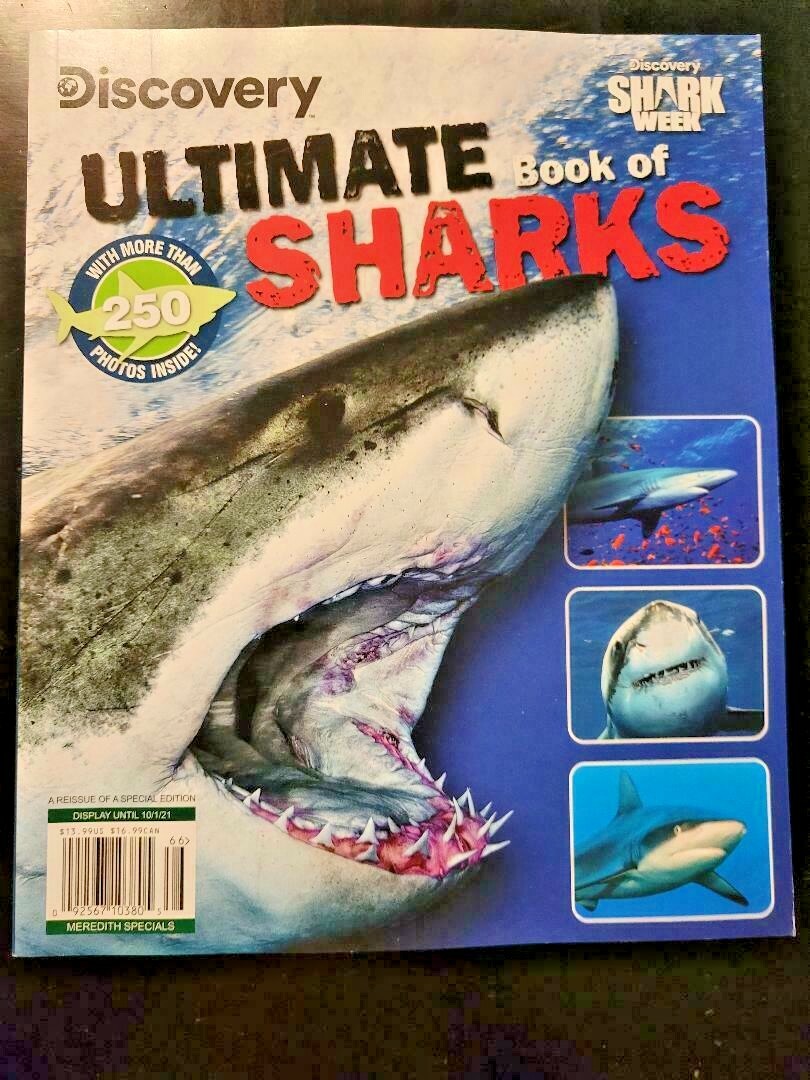 Ultimate Book Of Sharks by Discovery Just Released Reissue Special Edition