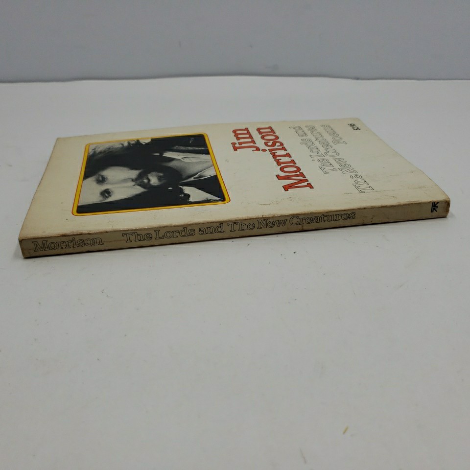 The Lords And The New Creatures Poems by Jim Morrison First Touchstone PB 1971