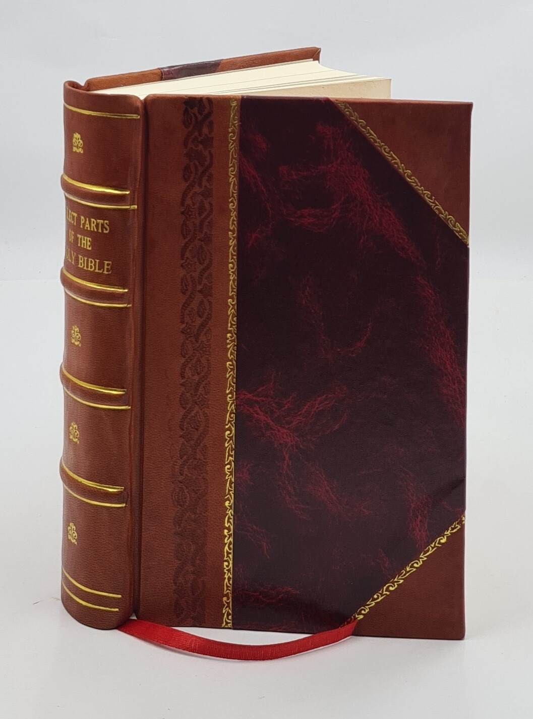 Select parts of the holy Bible for the use of the negro slaves, [LEATHER BOUND]