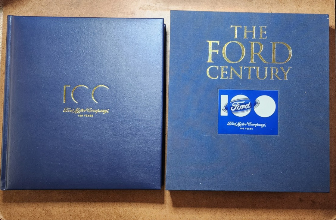 The Ford Century 100 years Hardcover Book w/ Slip Cover First Edition History
