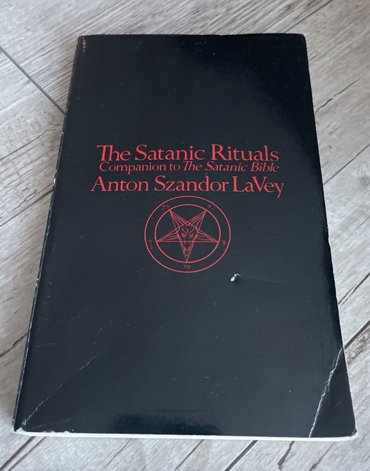 The Satanic Rituals By Anton Szandor LaVey (SC) Satanic Bible Companion Book