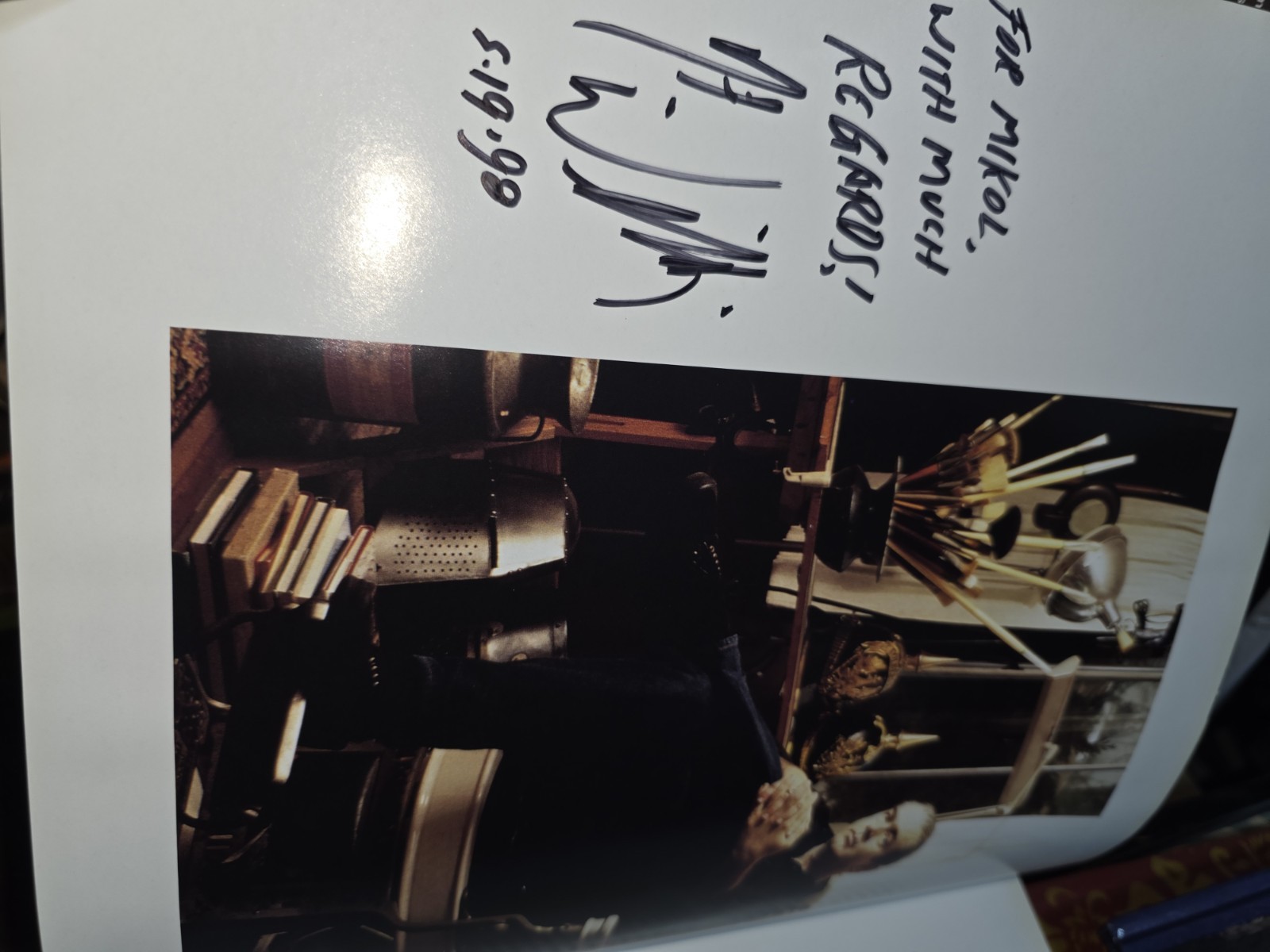 Autographed 1st Edition Malicious Resplendence – Robert Williams SIGNED