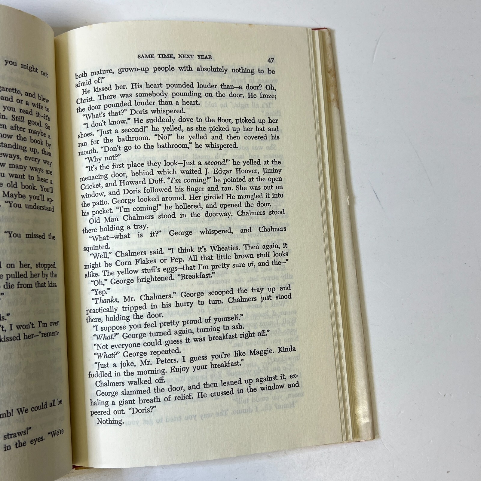 Same Time Next Year Bernard Slade Ddelacorte Press 1975 Book Club Ed RARE VTG