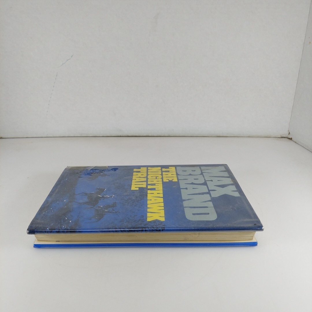 The Nighthawk Trail by Max Brand, Dodd, Mead 1987 1st Print HCDJ Ex-Library